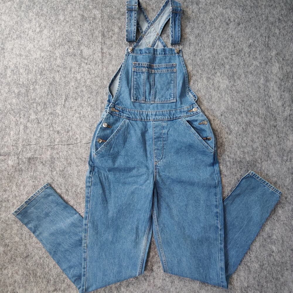 ASOS DESIGN WESTERN COUNTRY STREETWEAR TALL CLASSIC DENIM JEANS OVERALL